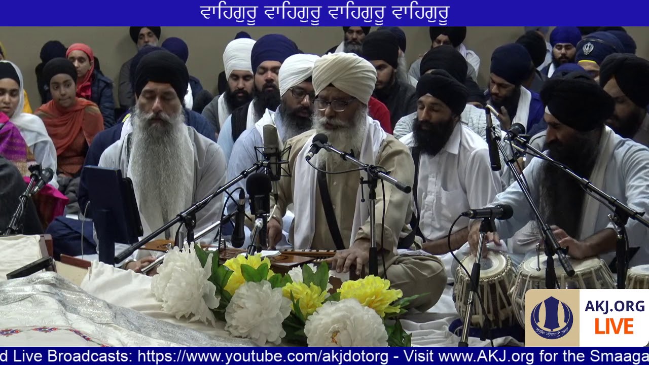 009 Toronto Nov. 2017 Raensabaayee Keertan - Bhai Tejinderpal Singh Jee Doola Veerjee