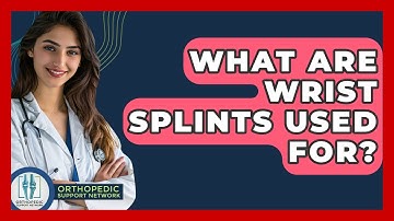What Are Wrist Splints Used For? - Orthopedic Support Network