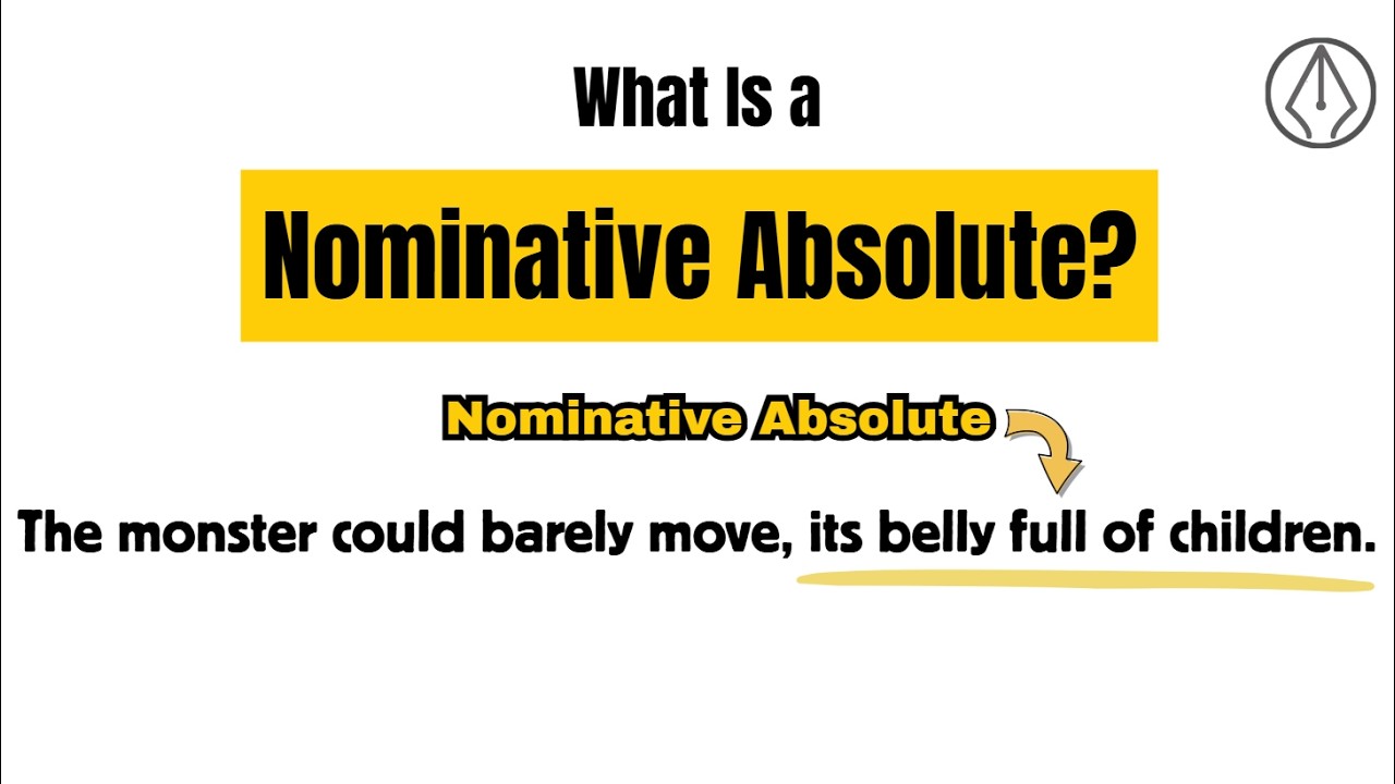 Complex Sentence Mastery Level 8: Nominative Absolutes - YouTube