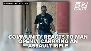 Authorities Address Man Open Carrying Ault Rifle And Pistol On Treasure Coast