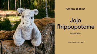 Trop Mignon Tutoriel Hippopotame Au Crochet Simple À Réaliser Et Accessible À Tous 