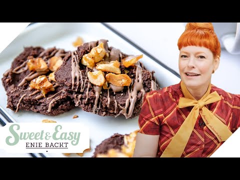 Vegane & Glutenfreie Schoko-Kekse aus Kichererbsen | Sweet & Easy - Enie backt | sixx