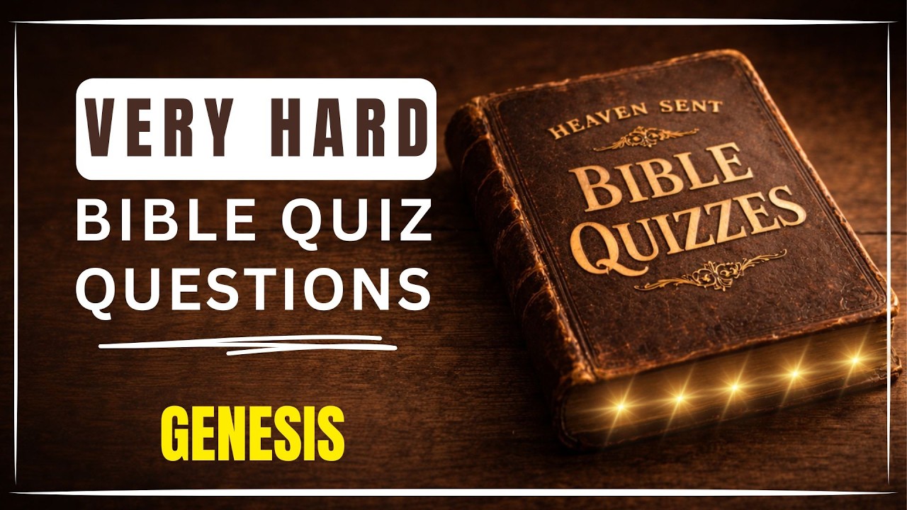 Библейская викторина; Суперзадание по книге Бытие - 25 вопросов