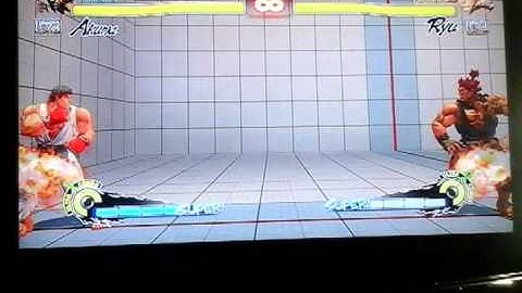 USF4 How To Go Through The Hadoken w/Raging Demon