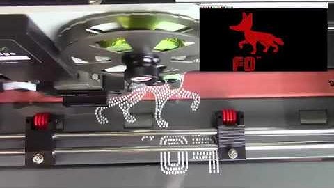 démonstration machine de pose paillettes : Spangle Elite