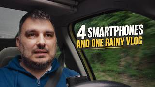 4 Smartphones. One Rainy RAW Vlog | MotionCam V5