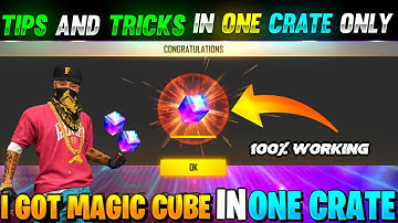How To Get Magic Cube Only 1 Crate Open Tricks From Elite Pass Box | 100% Working | New Tricks