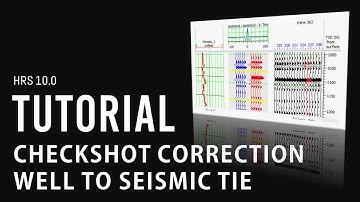 2. Well to Seismic Tie