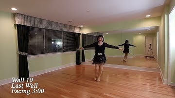 Dance With Me - Line Dancing Demo & Count
