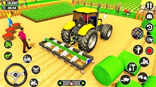 Modern Yellow Tractor Farming Game 2025 | Tractor Driving | New Tractor Android Game screenshot 4