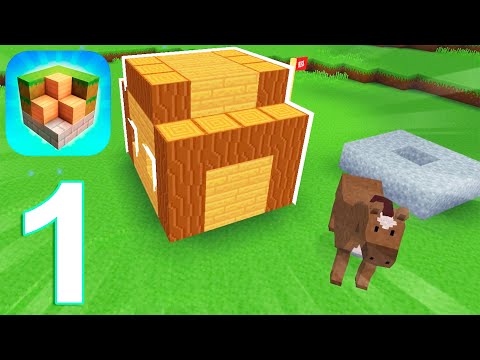 Block Craft 3D Building Games Gameplay Walkthrough Part 1 (IOS/Android)