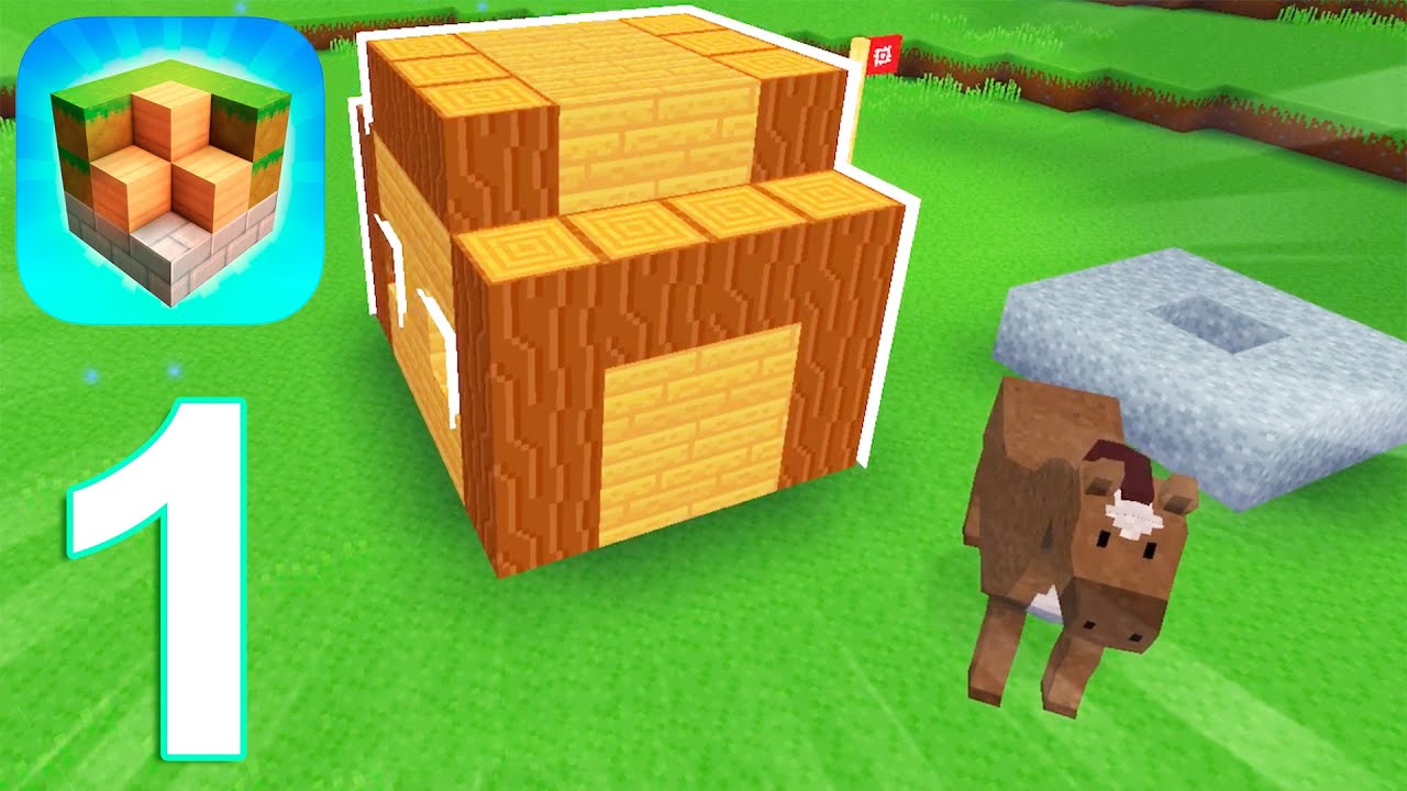 Block Craft 3D Building Games Gameplay Walkthrough Part 1 (IOS/Android