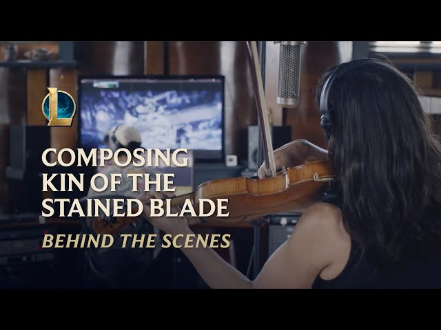 Image Composing Kin of the Stained Blade | Behind the Scenes - League of Legends