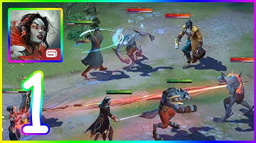 Heroes of the Dark Gameplay Part 1 (iOS, Android)