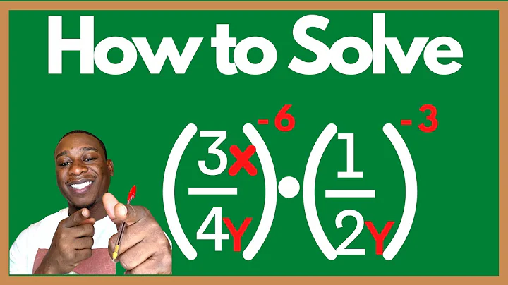 Simplifying Negative Exponents (Simple Explanation)