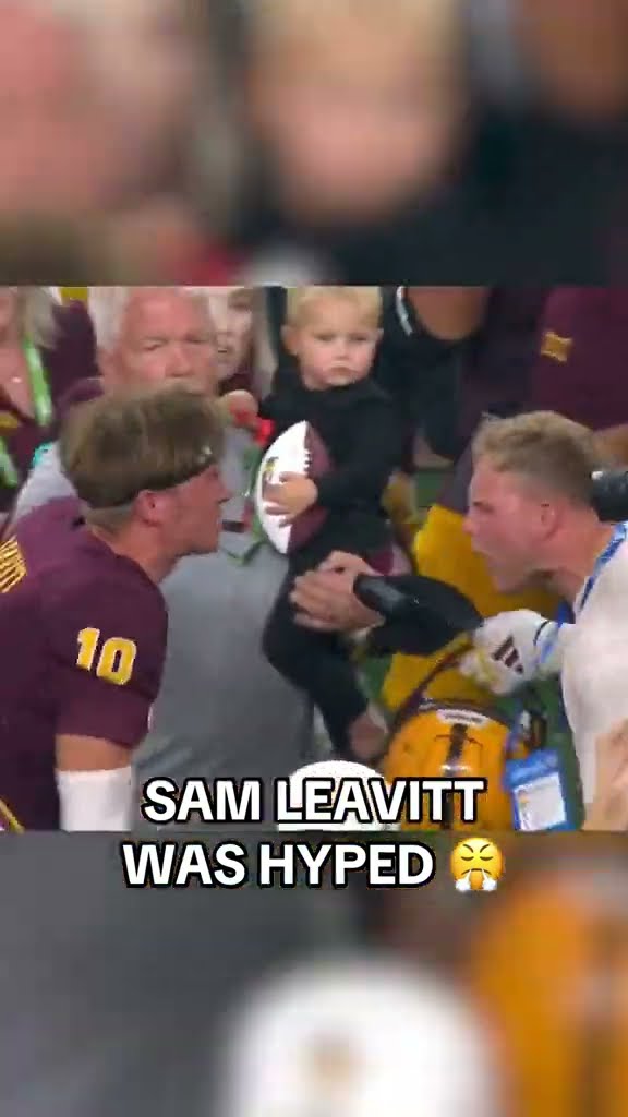 Look at what it means to Sam Leavitt \u0026 ASU ?