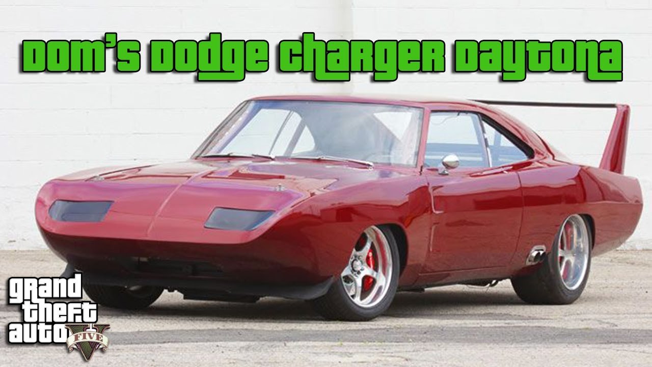 GTA 5-How to make Dom's Charger Daytona (Fast & Furious) - YouTube