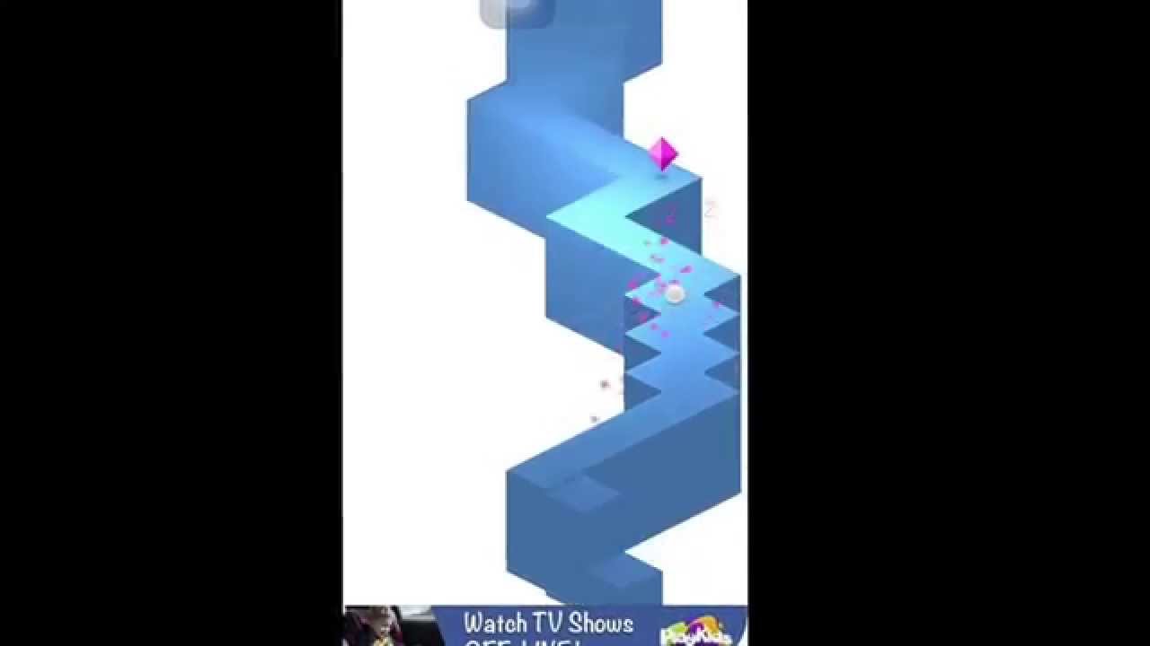 Beating my high score on ZigZag!!! YouTube