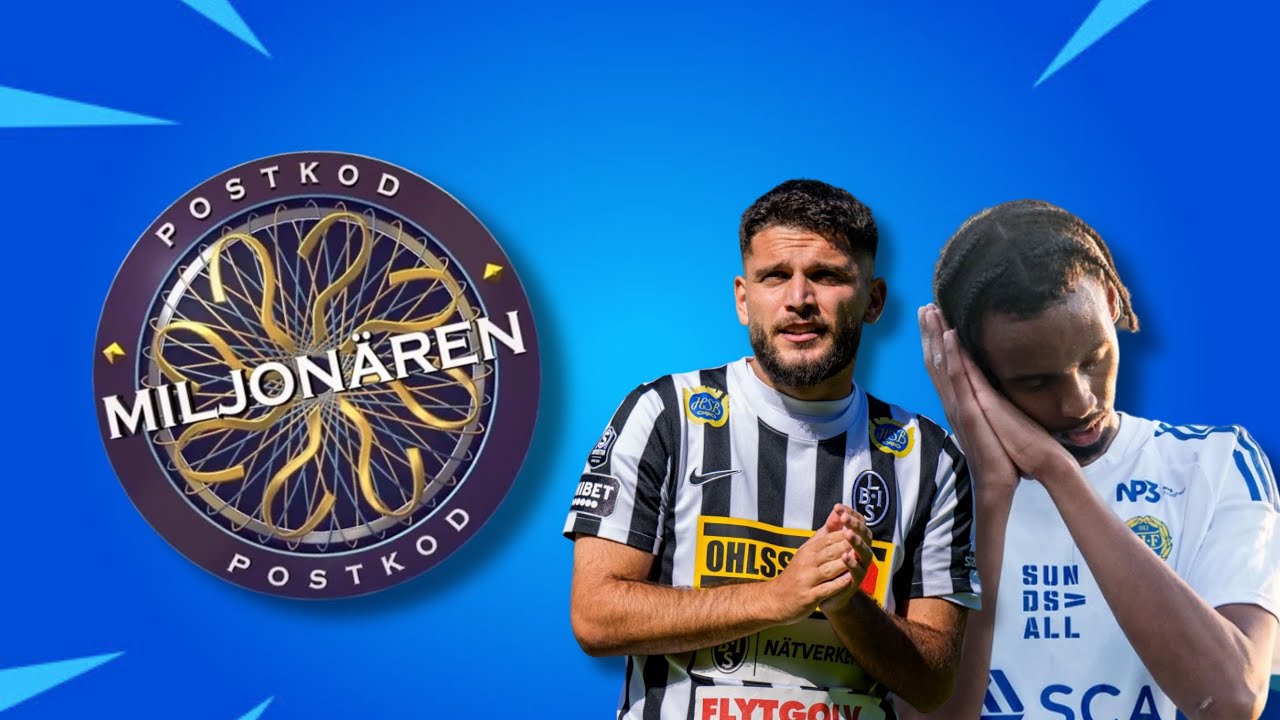 HUR MYCKET VET DU OM SUPERETTAN? | Vem Vill Bli Miljonär?