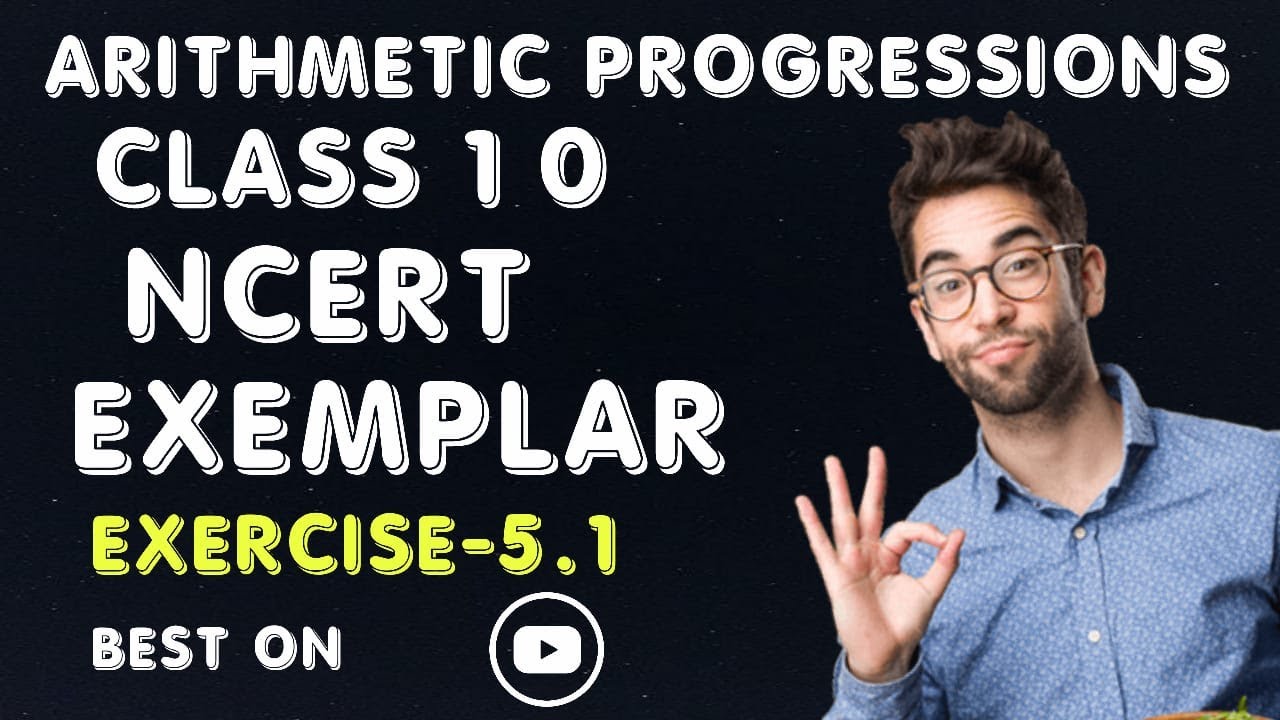 arithmetic progression ncert exemplar | exemplar class 10 maths ...