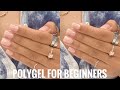 EASY POLYGEL NAIL TUTORIAL FOR BEGINNERS | SIMPLE, QUICK, AND LONG LASTING!