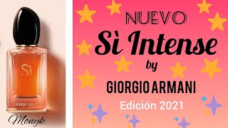 🧡 NUEVO Sì INTENSE edición 2021 de GIORGIO ARMANI 🤗