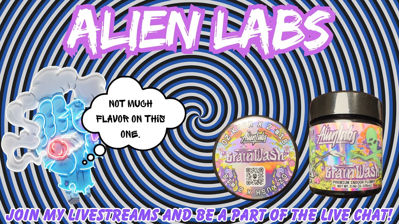 ALIEN L**S FLOWER REVIEW: Brainw**h (🍇🍬🙁) Where’s The Flavor?