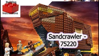 Sandcrawler - 75220 Lego Star Wars Lego Video-Instructions