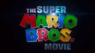 The Super Mario Bros Movie Announcement Title