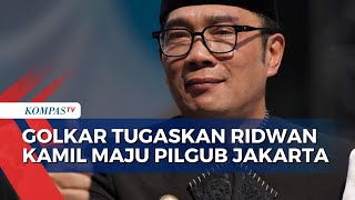Partai Golkar Tugaskan Ridwan Kamil Maju Pilgub DKI Jakarta 2024