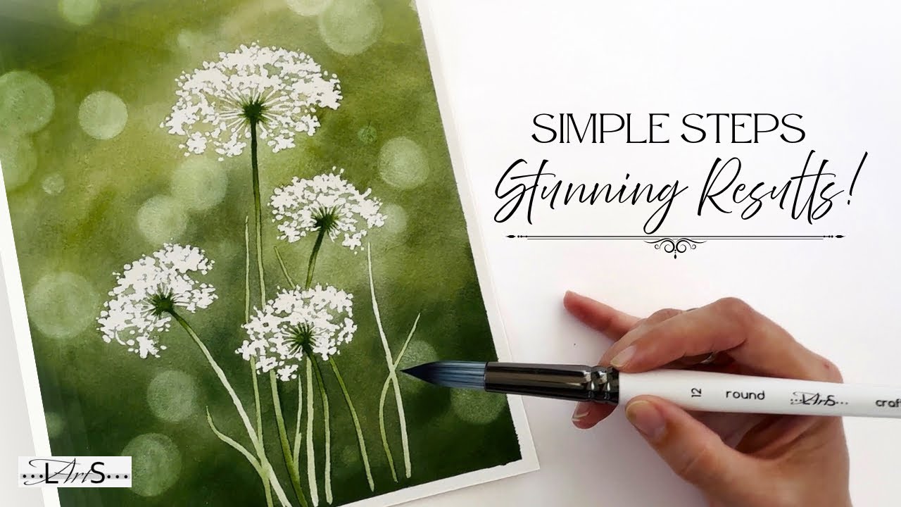 ЧТО?! 😱 Всего 4 простых шага для потрясающей акварели — вы удивитесь, как это легко!