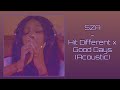 Hit Different x Good Days (Acoustic) - SZA | 8D AUDIO | USE HEADPHONES 🎧