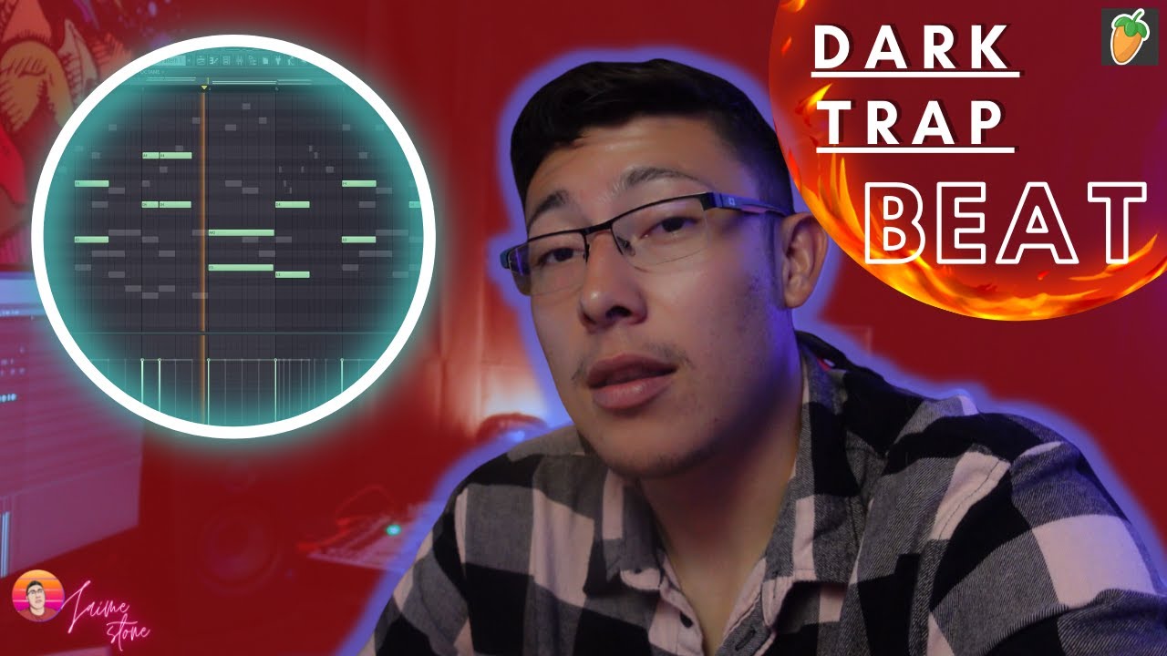 Making a dark trap beat in fl studio 20 - YouTube