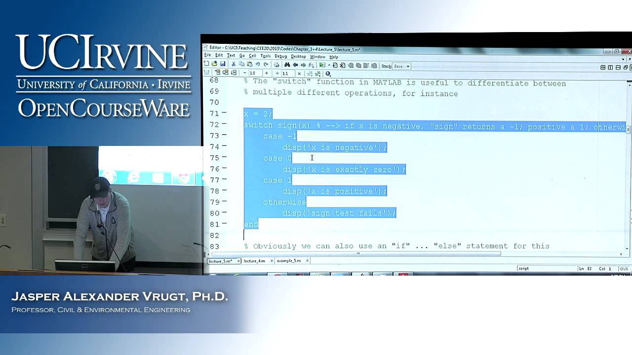Engineering CEE 20: Engineering Problem Solving. Lecture 5 free courses offered by tesda