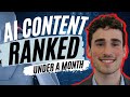 AI Content Ranked in UNDER a Month. What??! | DS363 | Doug.Show