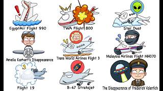 Every UNSOLVED Plane Incident In 17 Minutes