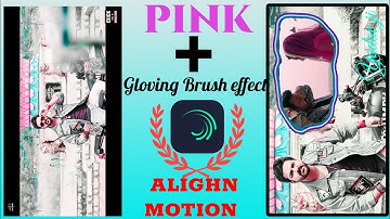 How to Create Layer Brush Stroke Status Video with Alightmotion (Alightmotion se layer brush stroke)