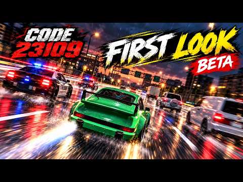 CODE 23109: EXHIBITION OF SPEED – FIRST LOOK BETA! | Highway Racing, Traffic & Police