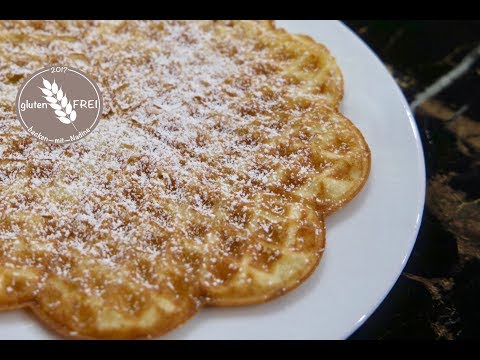 super einfaches Waffelrezept / laktosefrei / glutenfrei backen mit Nadine