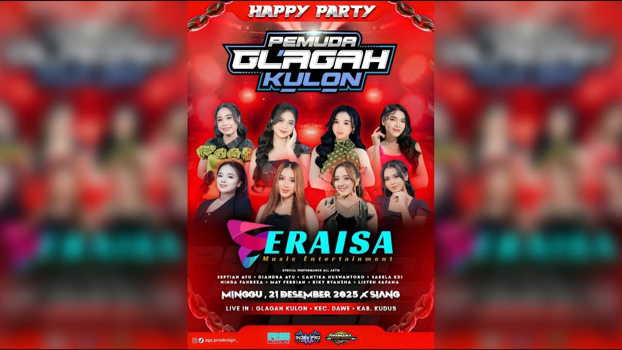 LIVE STREAMING OM. ERAISA MUSIC ENTERTAINMET || HAPPY PARTY 