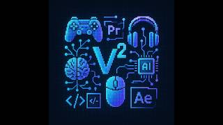 Как я создал анимацию логотипа V² | After Effects + AI Music