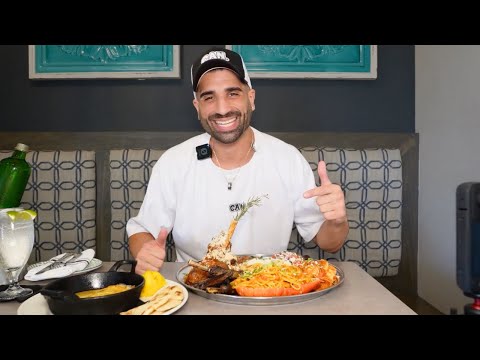 GREEK FEAST CHALLENGE 🇬🇷🔥 | J WEBBY VS YIANNI’S TAVERNA | LAMB SHANK & SEAFOOD SPREAD