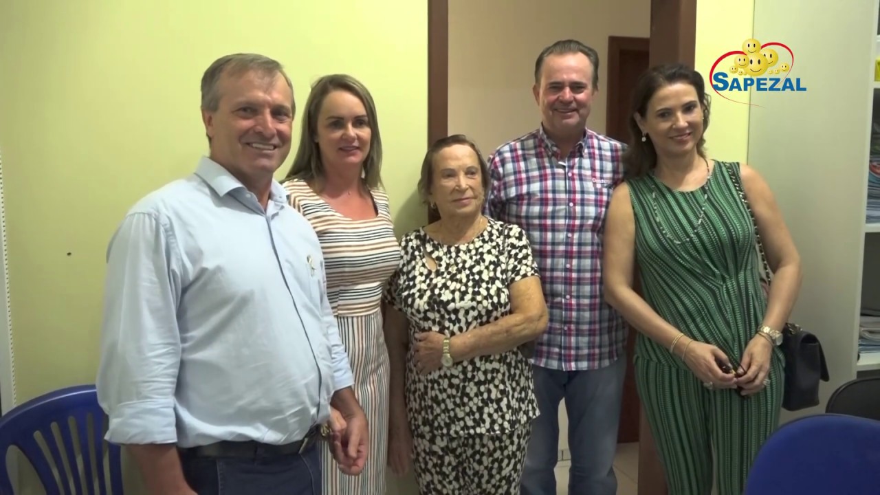 VISITA DA DONA LUCIA MAGGI EM SAPEZAL