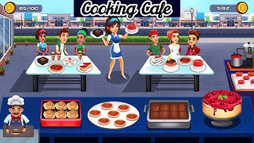 Cooking Cafe - Food Chef - cooking gameplay - Cooking Games -All Levels Android IOS #1 | Play Gamerz
