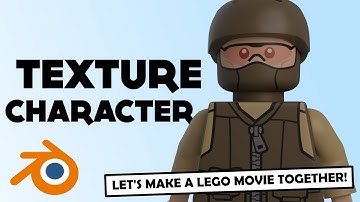 LEGO Character Design: Texture your Character