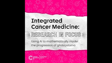Using AI to mathematically model the progression of glioblastoma