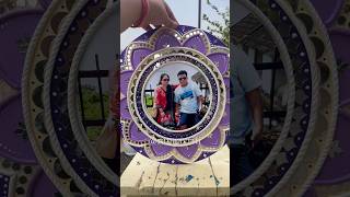 Lippan Art Making &amp; Final Reveal 🤍 Traditional Mud Mirror Art #diy