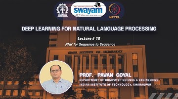 Lecture 18 : RNN for Sequence to Sequence