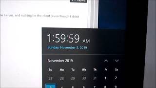 End of Daylight Saving (Fall Back) in Eastern Time Zone