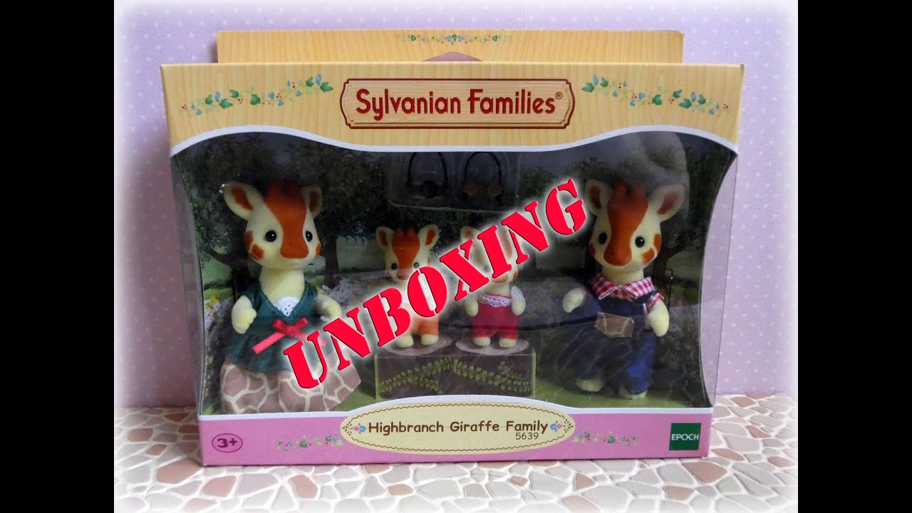 Sylvanian Families - 5639 - La Famille Girafe Sylvanian Families